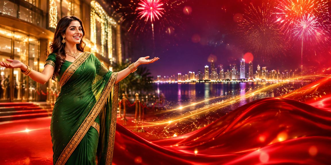 Casino entertainment vibe with traditional Indian theme